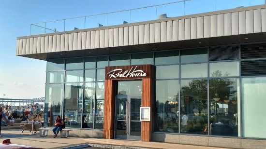 The exterior of ReelHouse at 6 New Street in East Boston