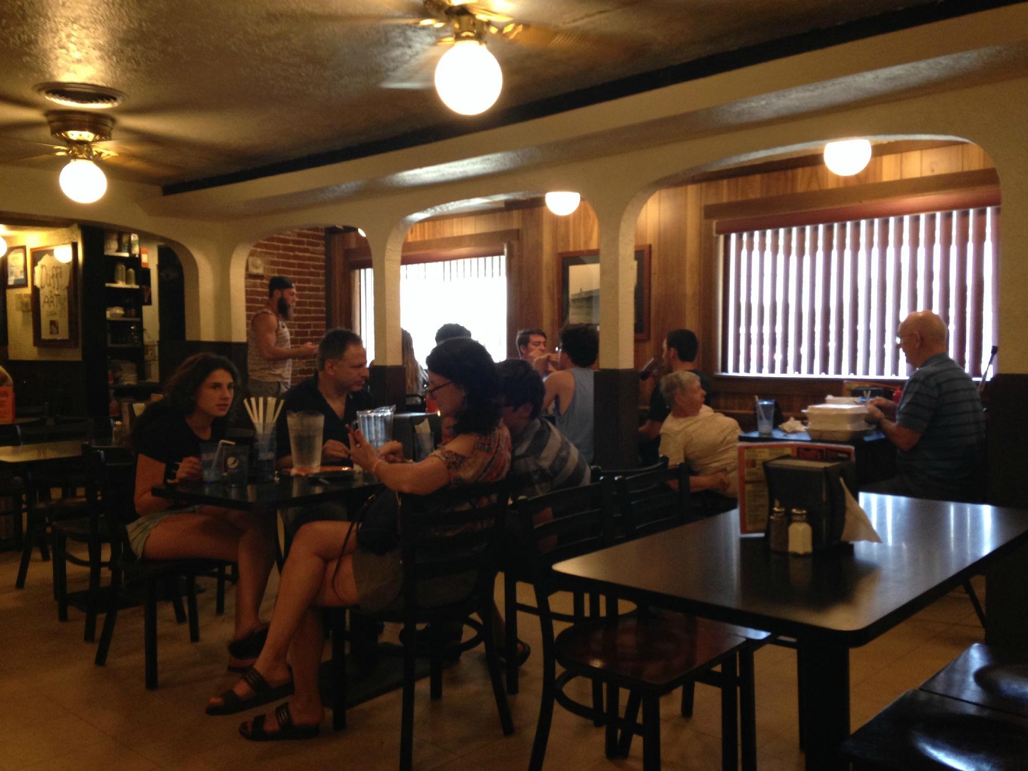 Dining room at Duff’s on Sheridan Drive