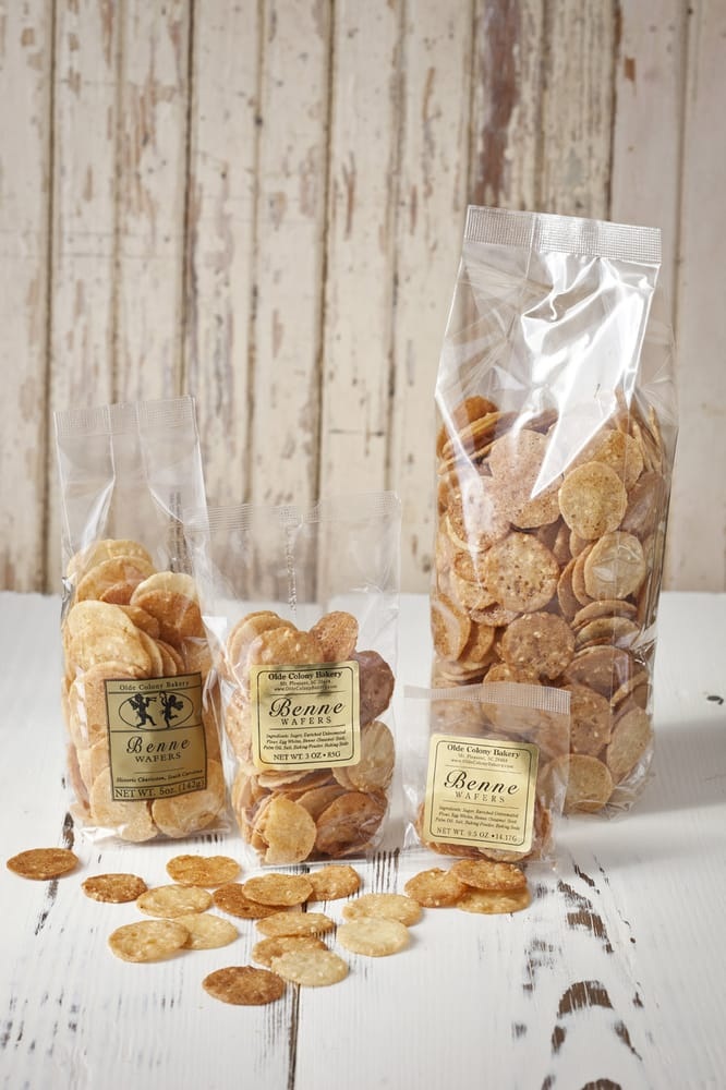 Original Charleston Benne Wafers from Olde Colony Bakery