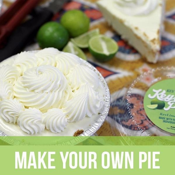 Mini Key lime pie from the Key West Key Lime Pie Company pie-making class