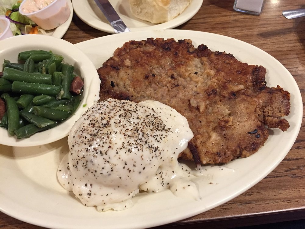 Chicken-fried steak at Clanton’s Cafe