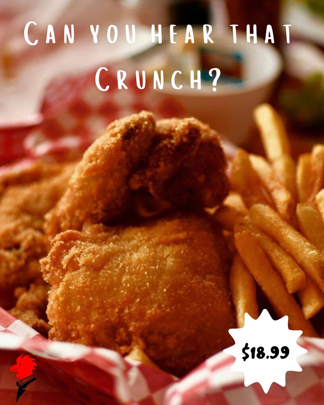 Fried chicken basket at Dell Rhea’s Chicken Basket