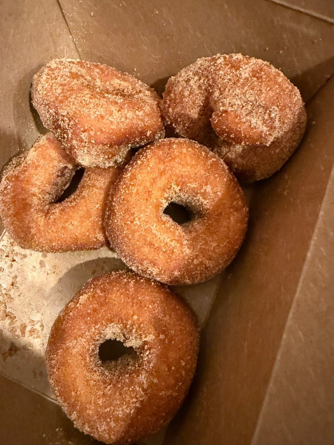 Cider donuts from Fishkill Farms