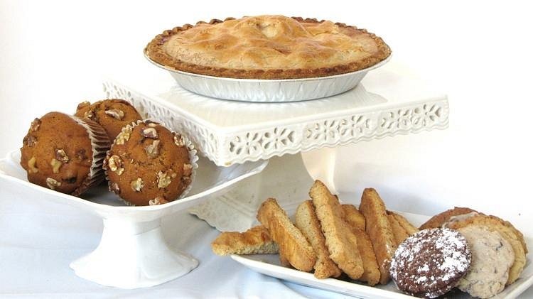 An assortment of baked goods from Jones Farm