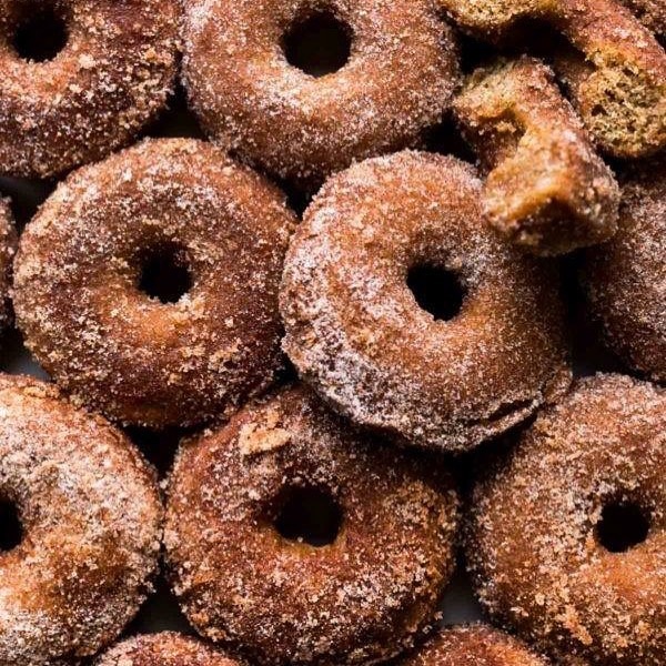 Sugar-dusted cider donuts from Davenport Farms
