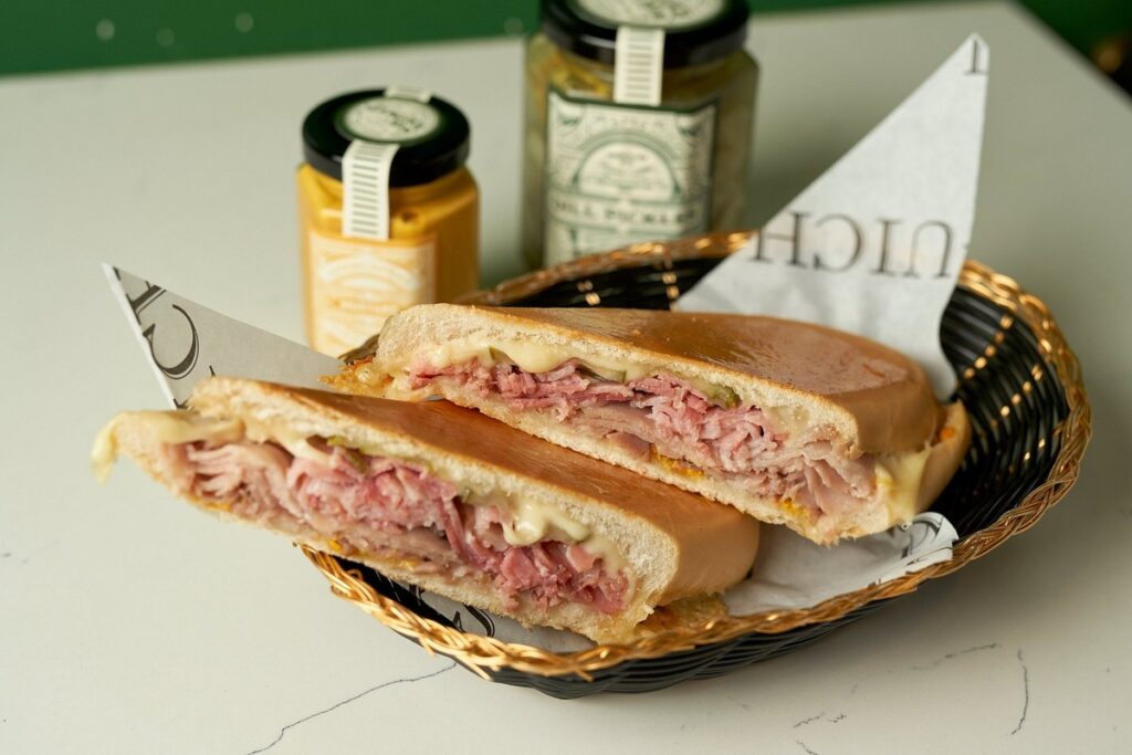 A Cuban sandwich at Sanguich in Little Havana