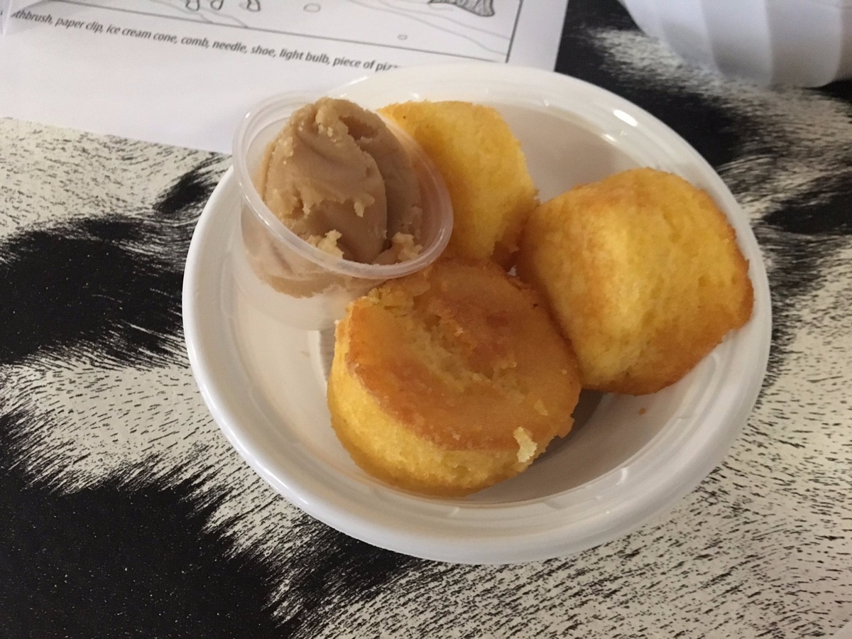 Breakfast accompaniments at Ioka Valley Farm