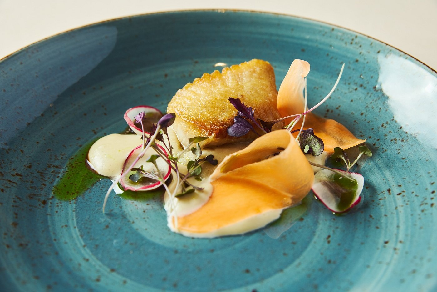 A black cod dish at JORY; seasonal menus change