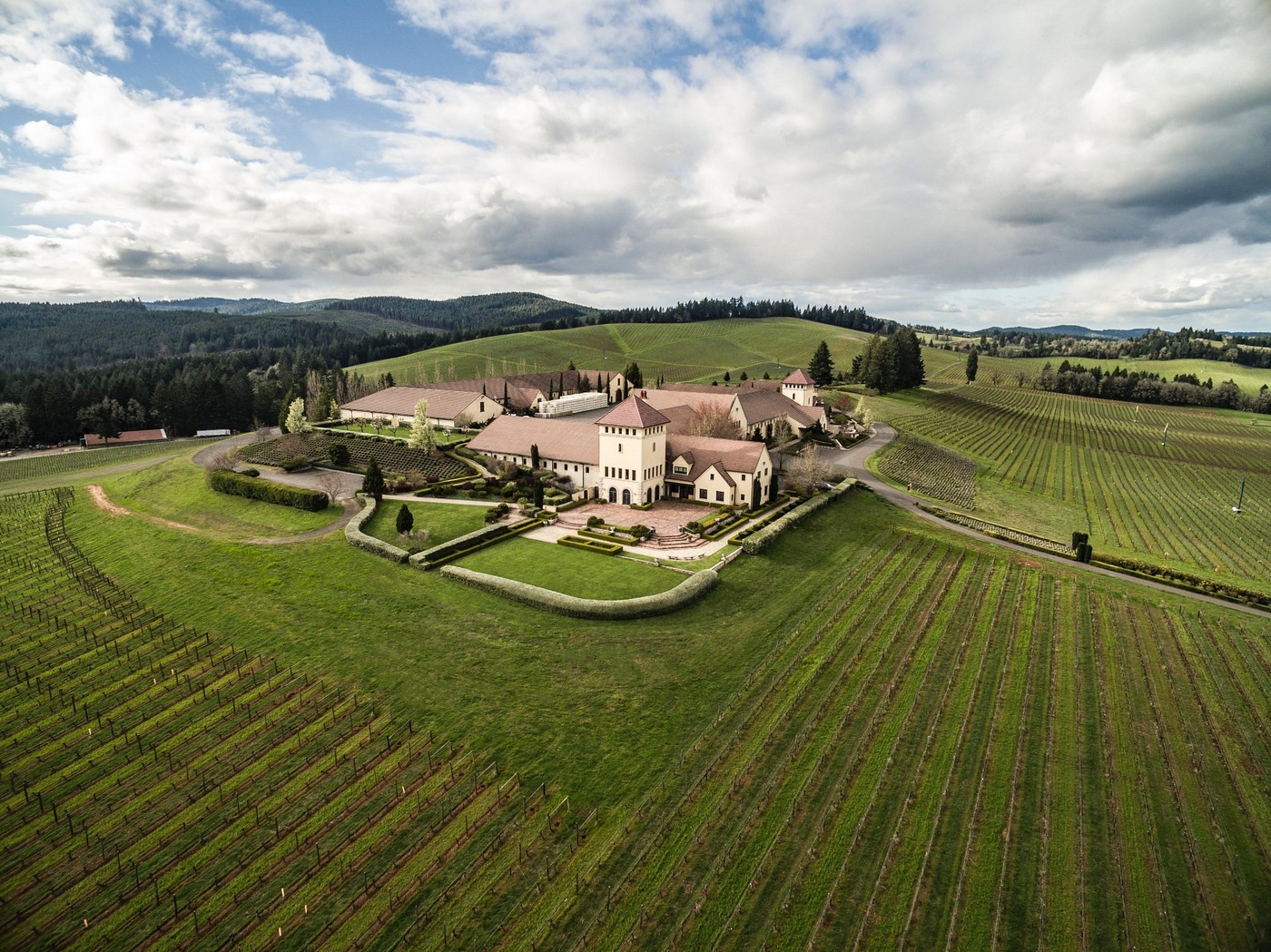 The South Tower at King Estate near Eugene