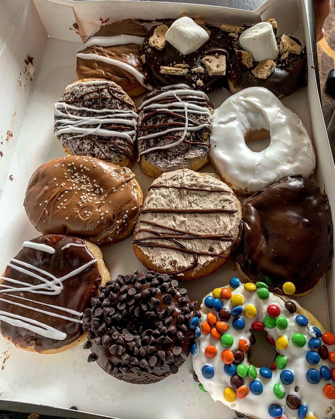 An assortment of doughnuts at Beiler’s in Reading Terminal Market
