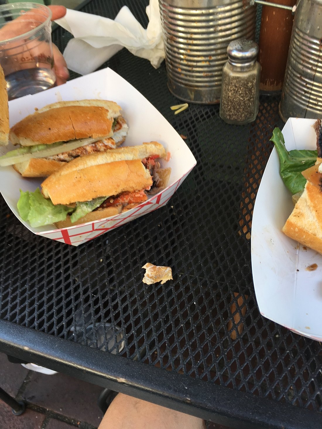 Fish sandwiches at Market Grill in Pike Place Market