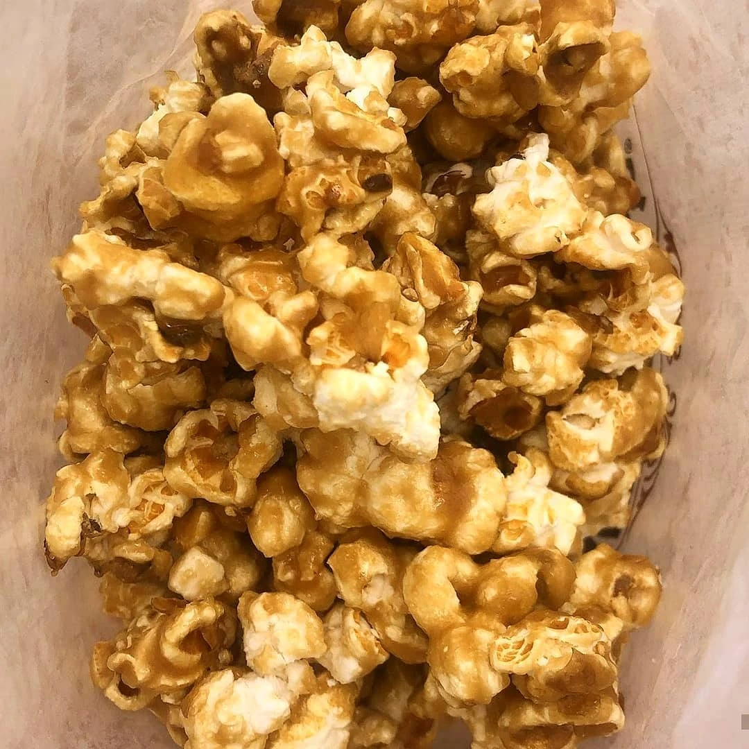 Werther’s caramel popcorn from Karamell-Küche at EPCOT
