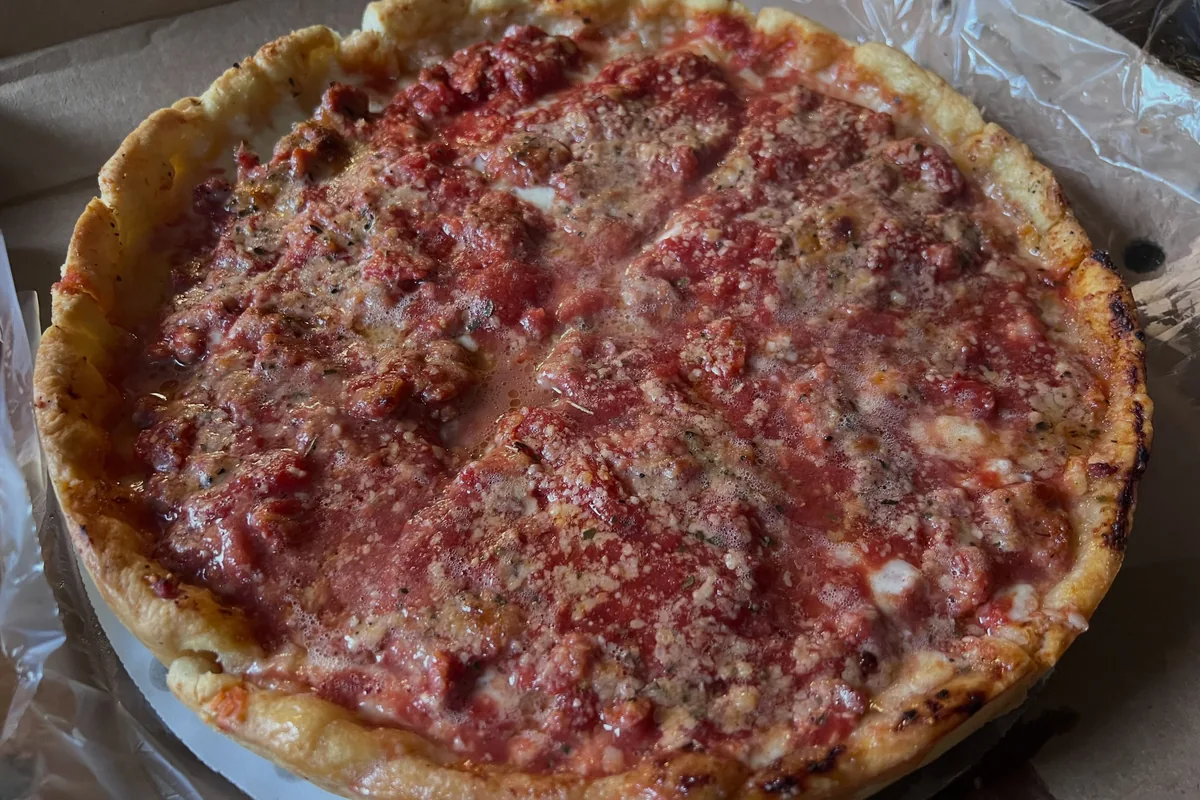 Lou Malnati’s Chicago Classic deep-dish pizza