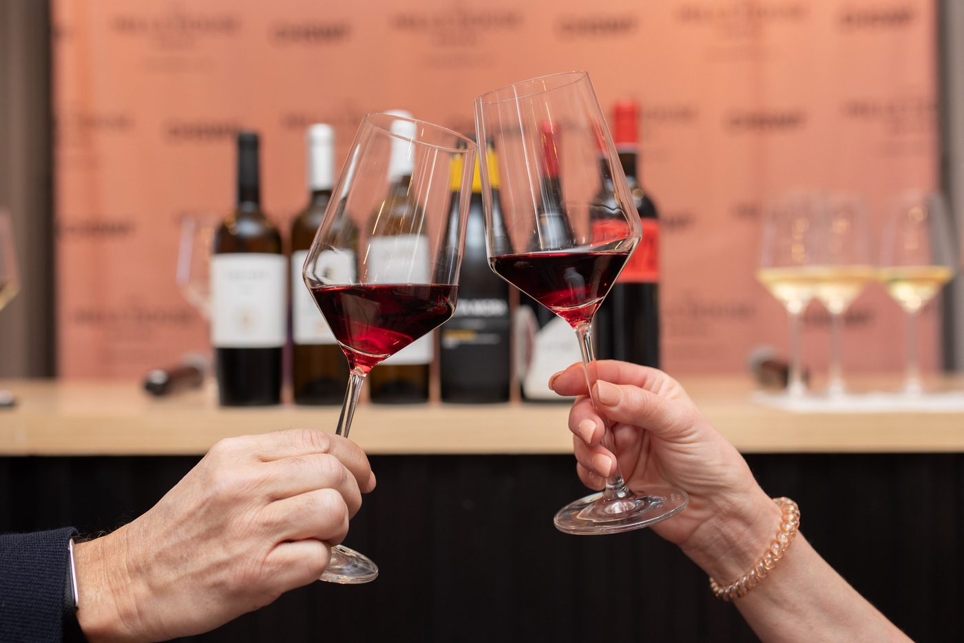 Wine-tasting illustration shared by Charleston Wine + Food